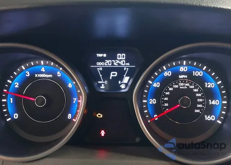 2012 Hyundai Elantra Gls (Ulsan Plant) from USA, damaged, VIN KMHDH4AE7CU213967